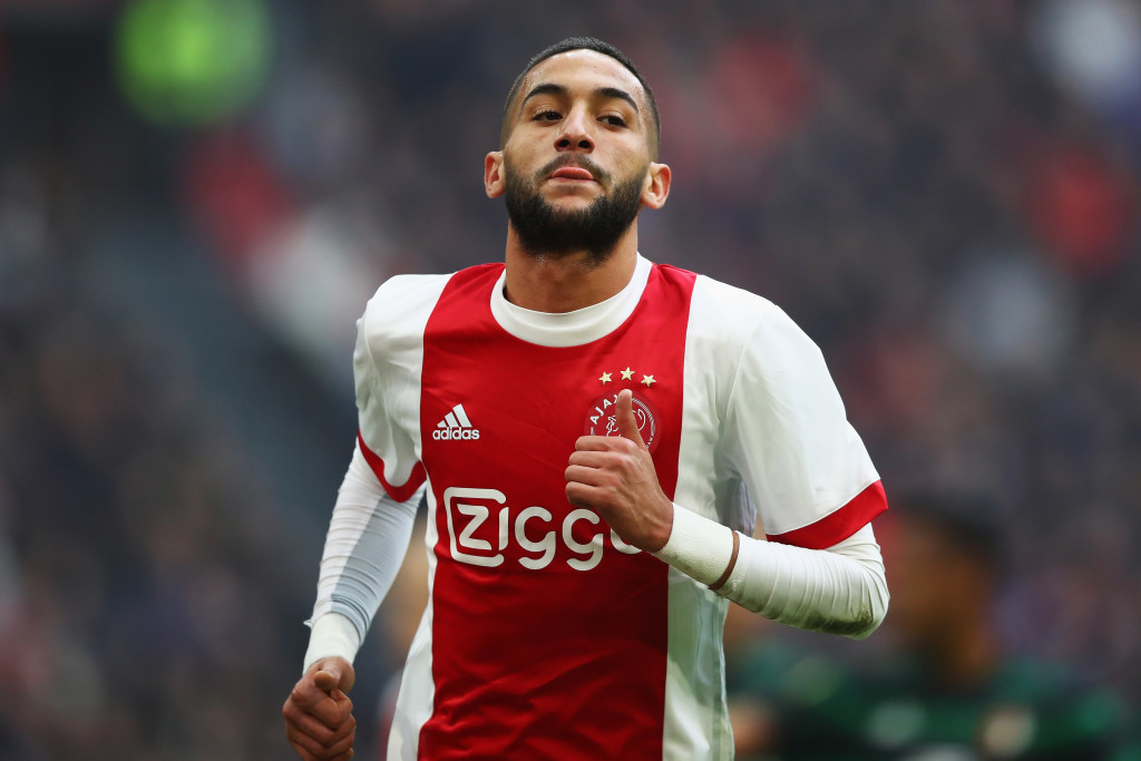 Ziyech has burst onto the scene for Ajax this season.