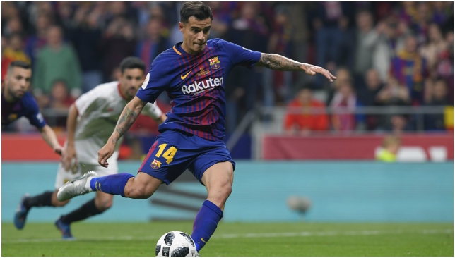 Coutinho will be looking to step up