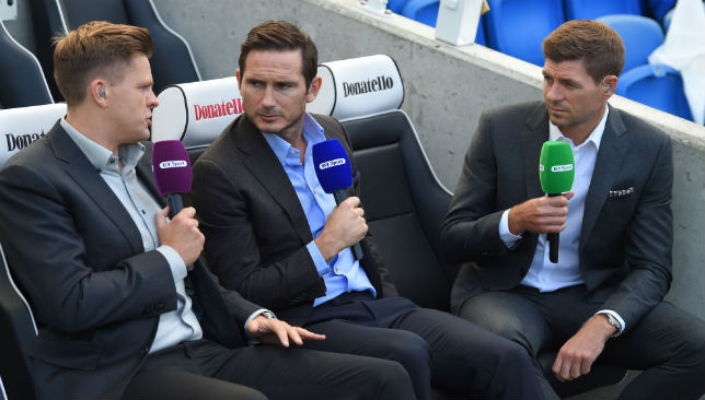 Frank Lampard and Steven Gerrard chat to Jake Humphrey.