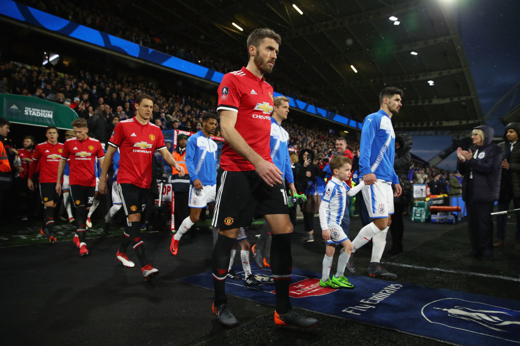 Carrick will lead United in his final appearance as a player.
