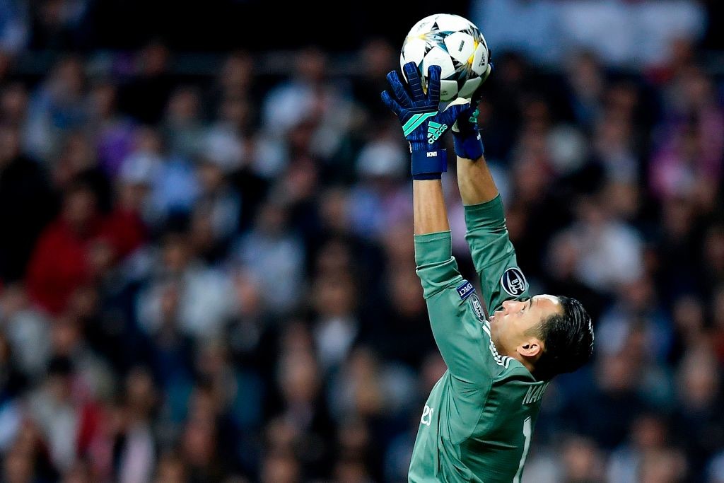Real Madrid's Costa Rican goalkeeper Keylor Navas 