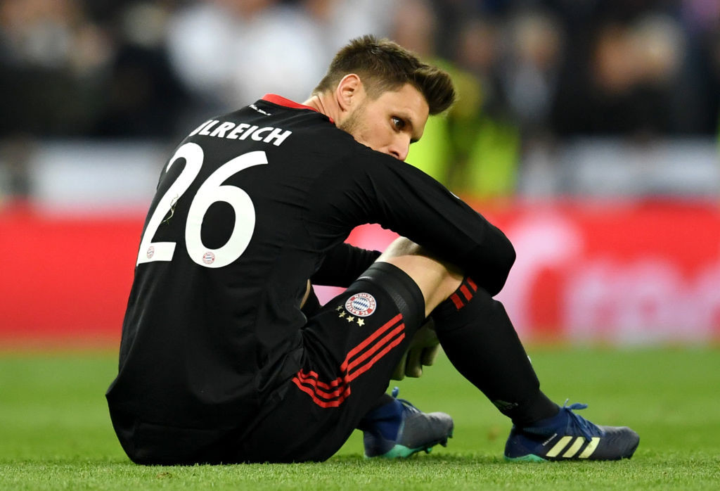 Sven Ulreich after his costly error