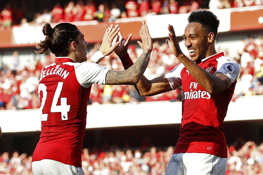 Hector Bellerin grabbed two assists for Arsenal against Burnley