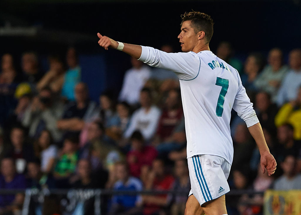 He's back: Cristiano Ronaldo