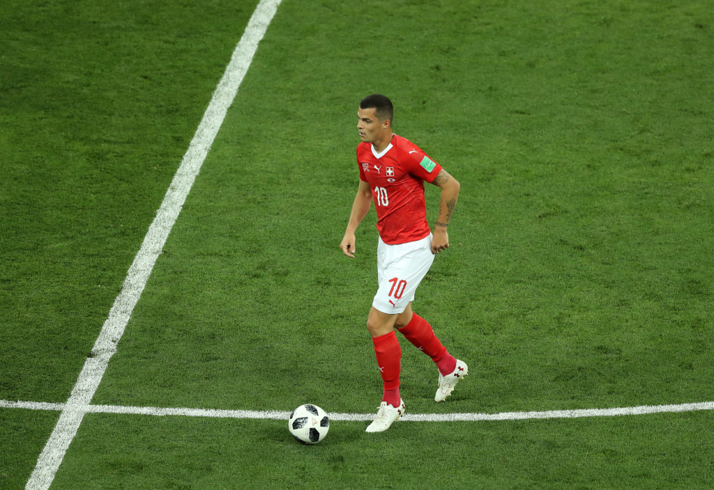 Xhaka had a poor game against Brazil - his latest in a succession of underwhelming displays.