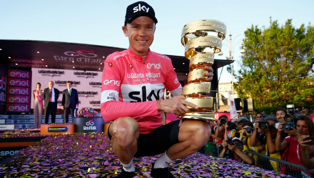 Froome has won six Grand Tour races.