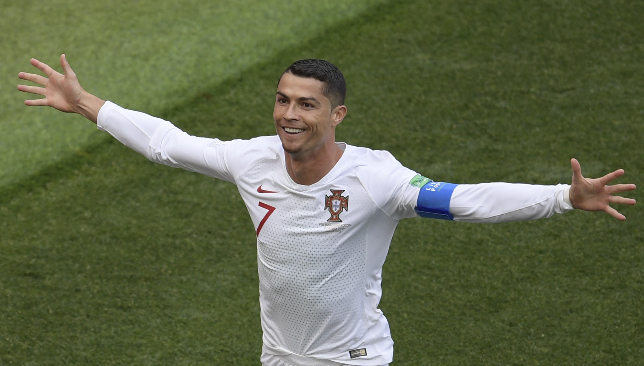 Cristiano Ronaldo scored against Morocco after netting a hat-trick versus Spain.