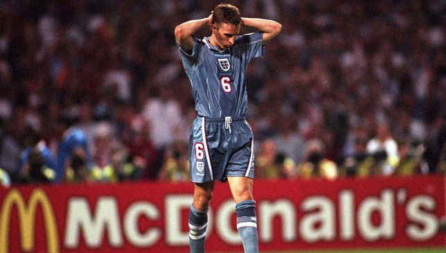 Southgate missed a crucial penalty in a shootout against Germany the last time England appeared in a major tournament semi-final at Euro '96.