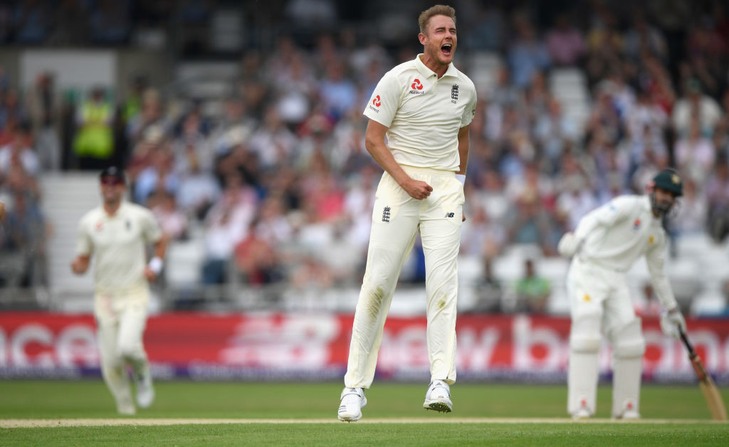 Broad was the pick of the England pacers with three wickets.