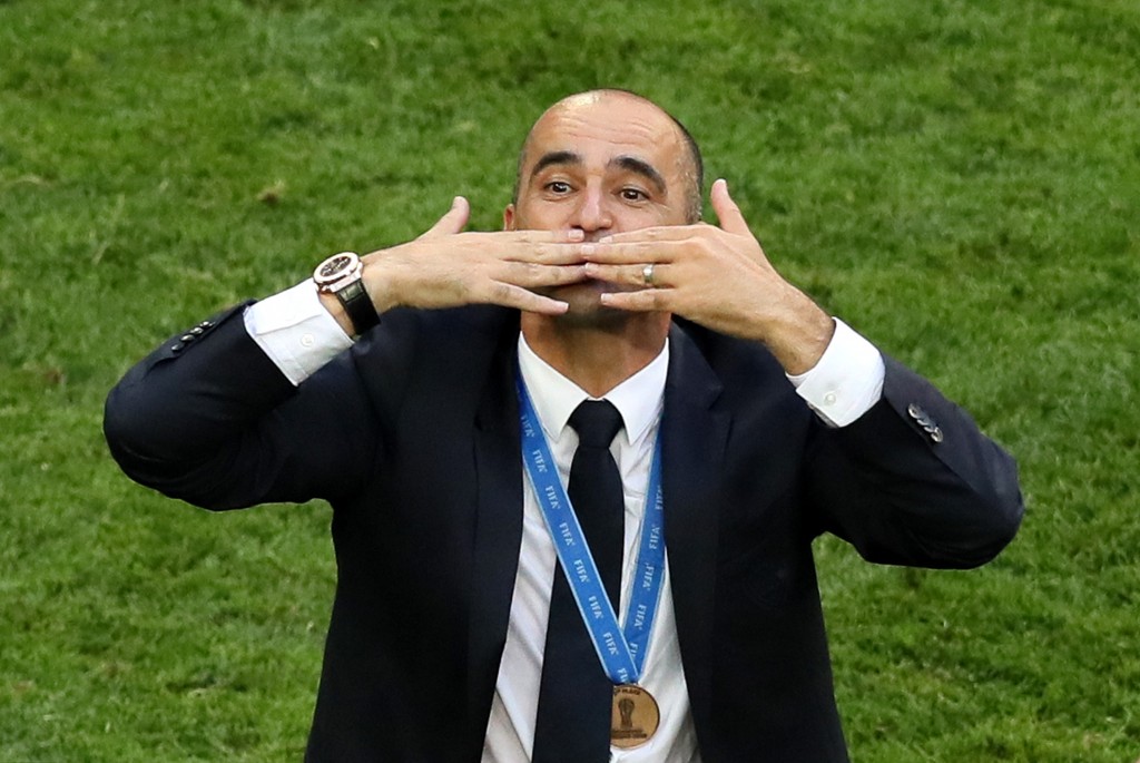 Martinez earned the right to blow kisses after a stunning World Cup campaign.