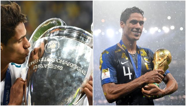 Varane completed a unique Champions League-World Cup double. 