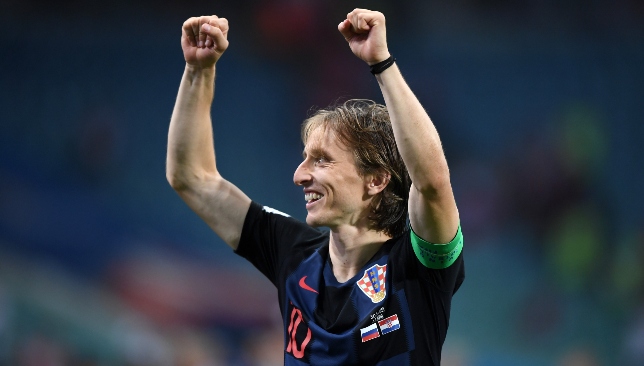 National icon: Luka Modric.
