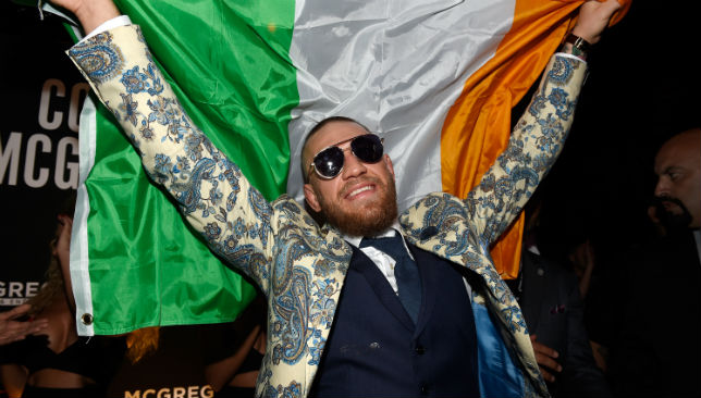 McGregor attends his after fight party