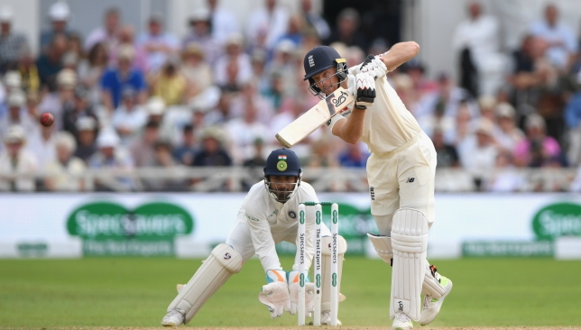 Jos Buttler has notched up a half century.