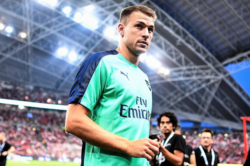 Aaron Ramsey's future remains unclear.