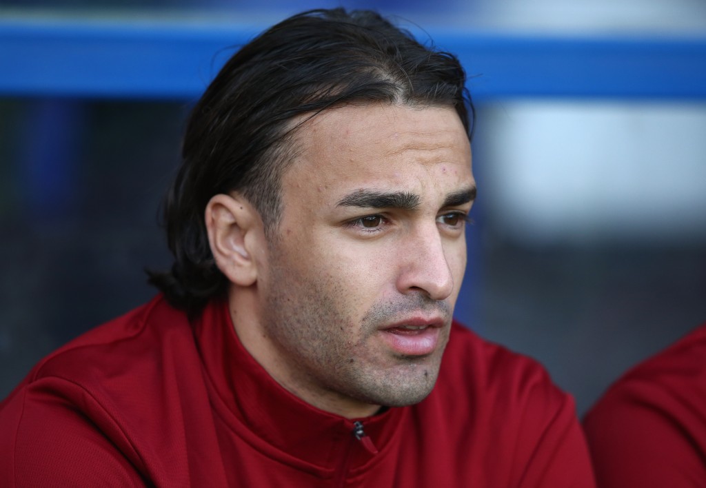 BIRKENHEAD, ENGLAND - JULY 12: Lazar Markovic of Liverpool looks on from the bench during a pre-season friendly match between Tranmere Rovers and Liverpool at Prenton Park on July 12, 2017 in Birkenhead, England. (Photo by Alex Livesey/Getty Images)