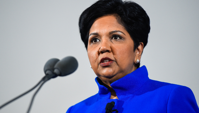 PepsiCo chairman Indra Nooyi is ICC's first independent female director.