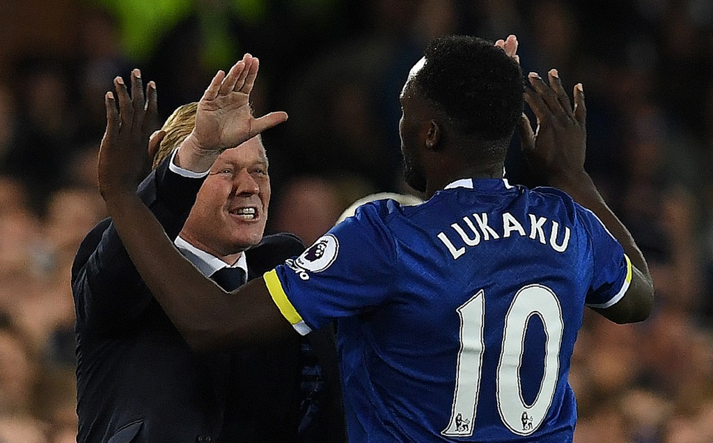 Lukaku enjoyed a productive season under Koeman at Everton.