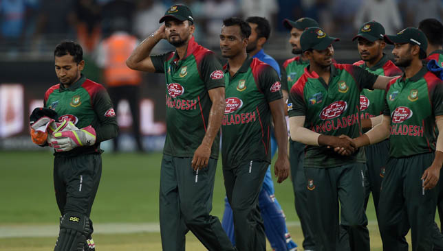 Mashrafe Mortaza (second left) wants his team to bounce back