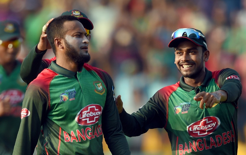 Shakib played through his injury in the Asia Cup.