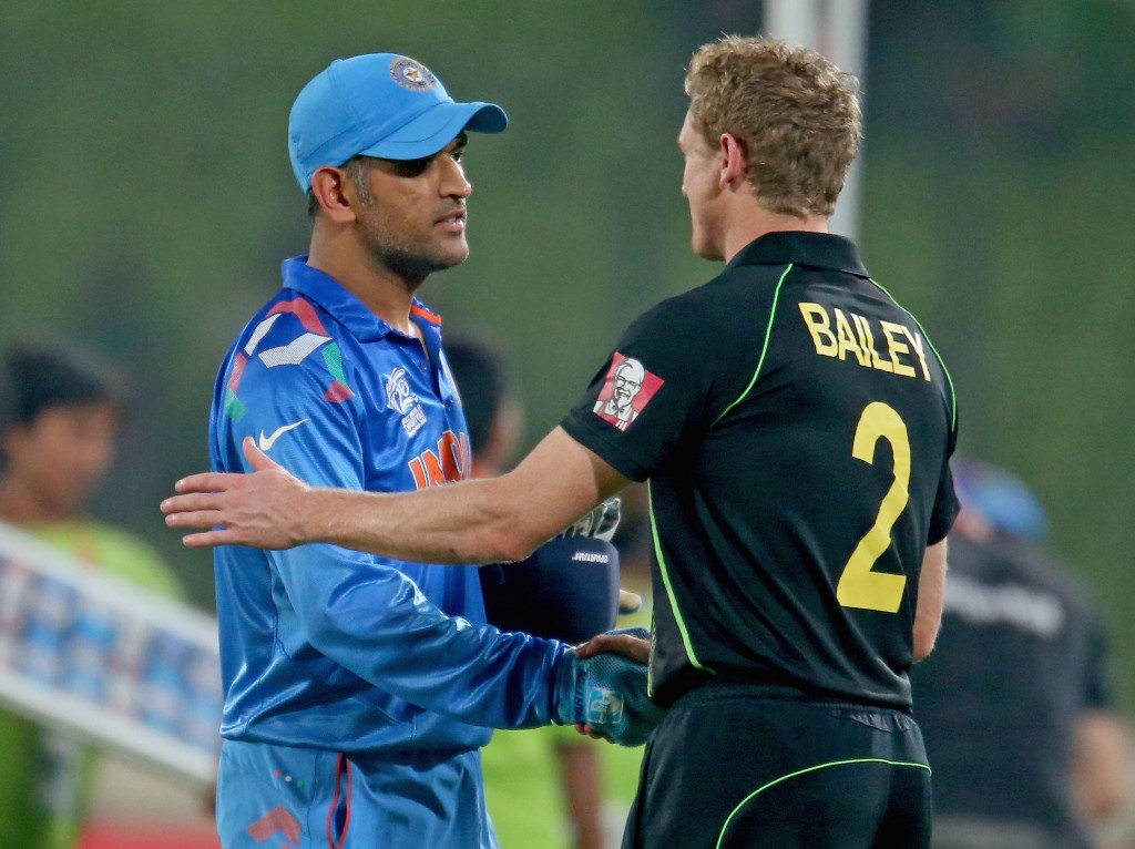 Bailey has lauded Dhoni's methods for breaking down barriers.