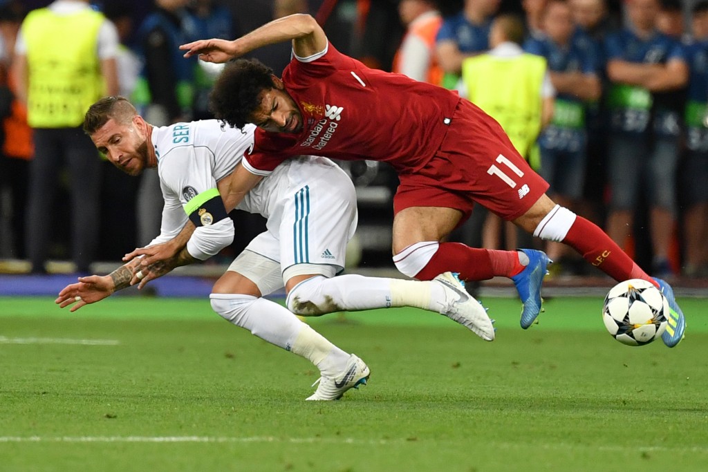 Ramos' tussle with Salah had resulted in an injury to the Egyptian.
