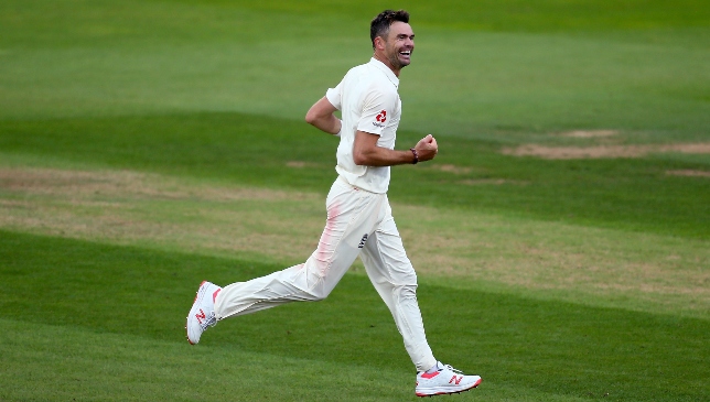 James Anderson has shown no signs of slowing down.