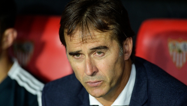 Julen Lopetegui was frustrated after Sevilla defeat.