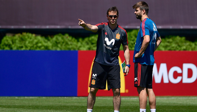 Julen Lopetegui was sacked as Spain coach on the eve of the World Cup