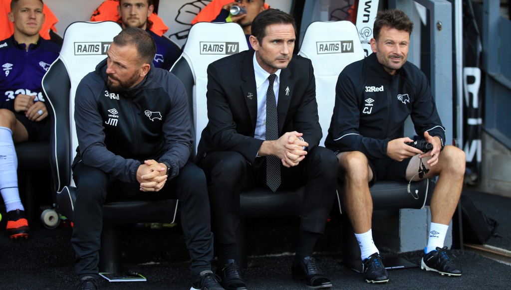 Lampard has led Derby to edge of the Championship play-offs as the Rams eye a Premier League return in his first season in charge.