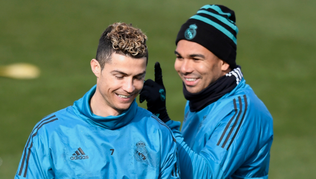 Casemiro has picked Ronaldo as his Ballon D'Or favourite.