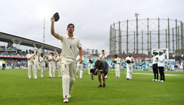 Alastair Cook retired as England's all-time leading run-scorer in Tests.