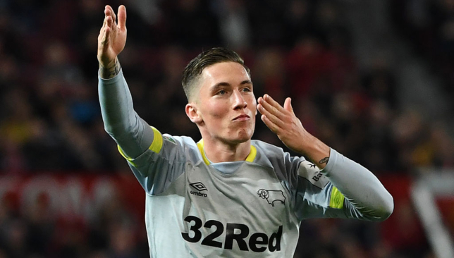 Derby will miss the goals of Harry Wilson.