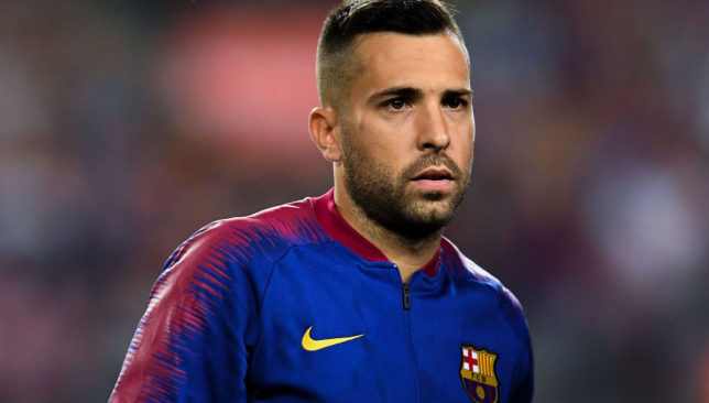 Jordi Alba is worried about his running out of contract with Barcelona