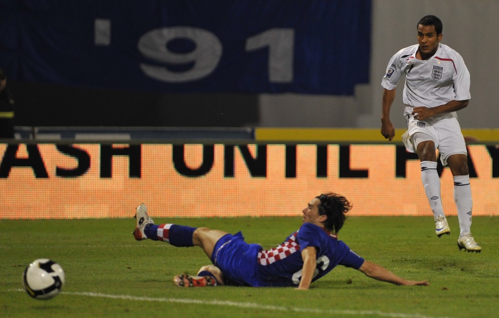 Theo Walcott stunned Croatia with a hat-trick.