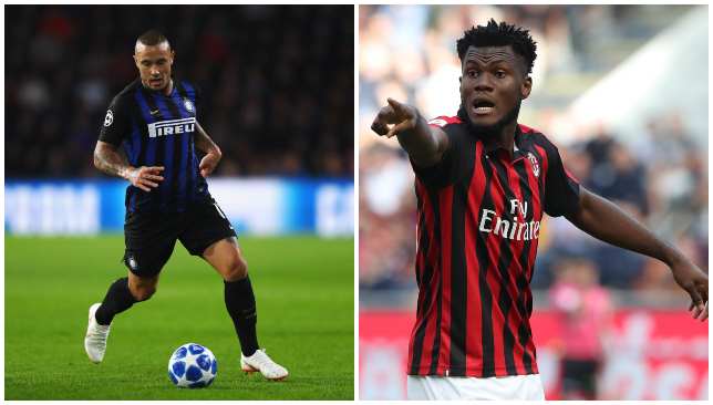 Nainggolan and Kessie will battle for midfield supremacy.