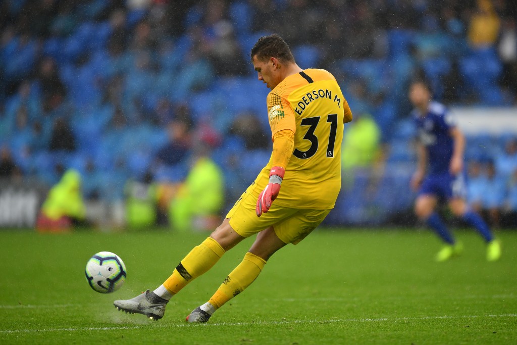 Ederson has the ability to single-handedly beat Tottenham's press - and the Wembley pitch.