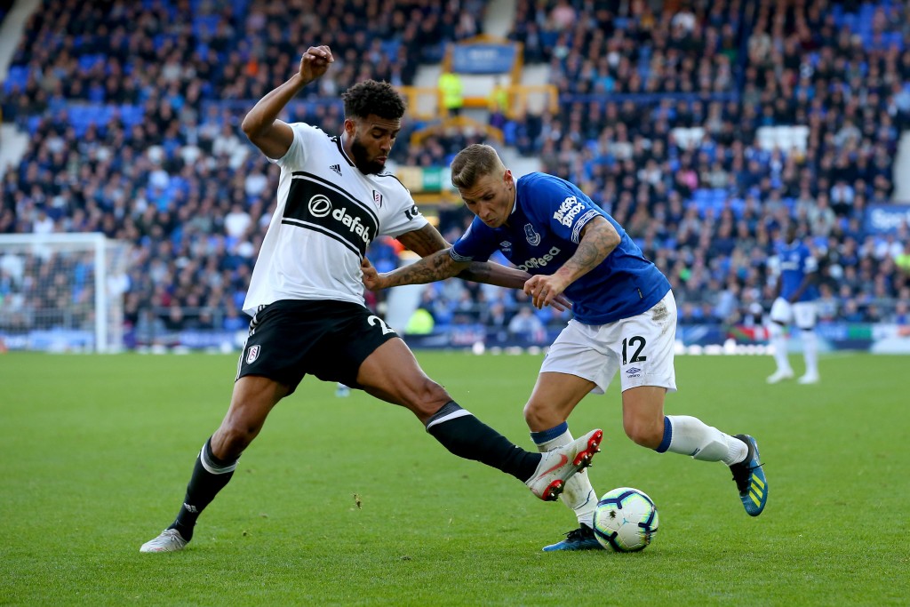 A match to forget for the Fulham full-back.