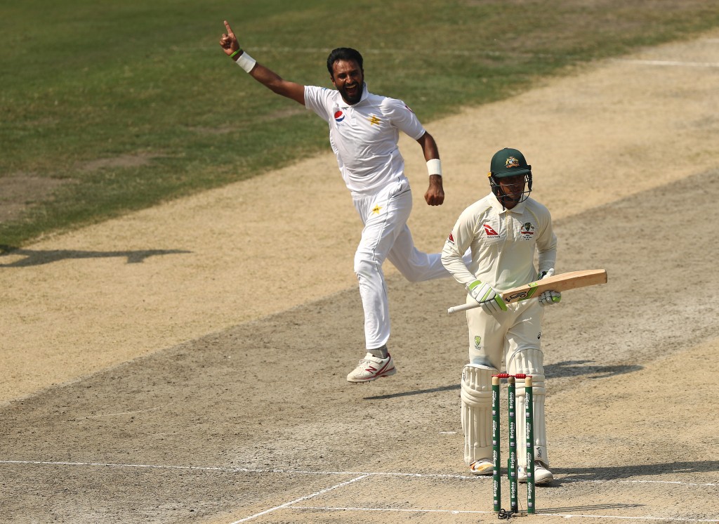Asif burst into life in the second session of the day's play.
