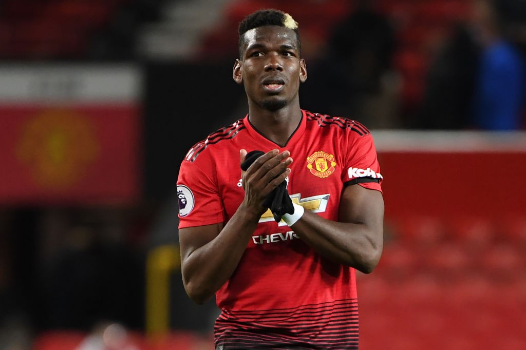 Manchester United's French midfielder Paul Pogba 