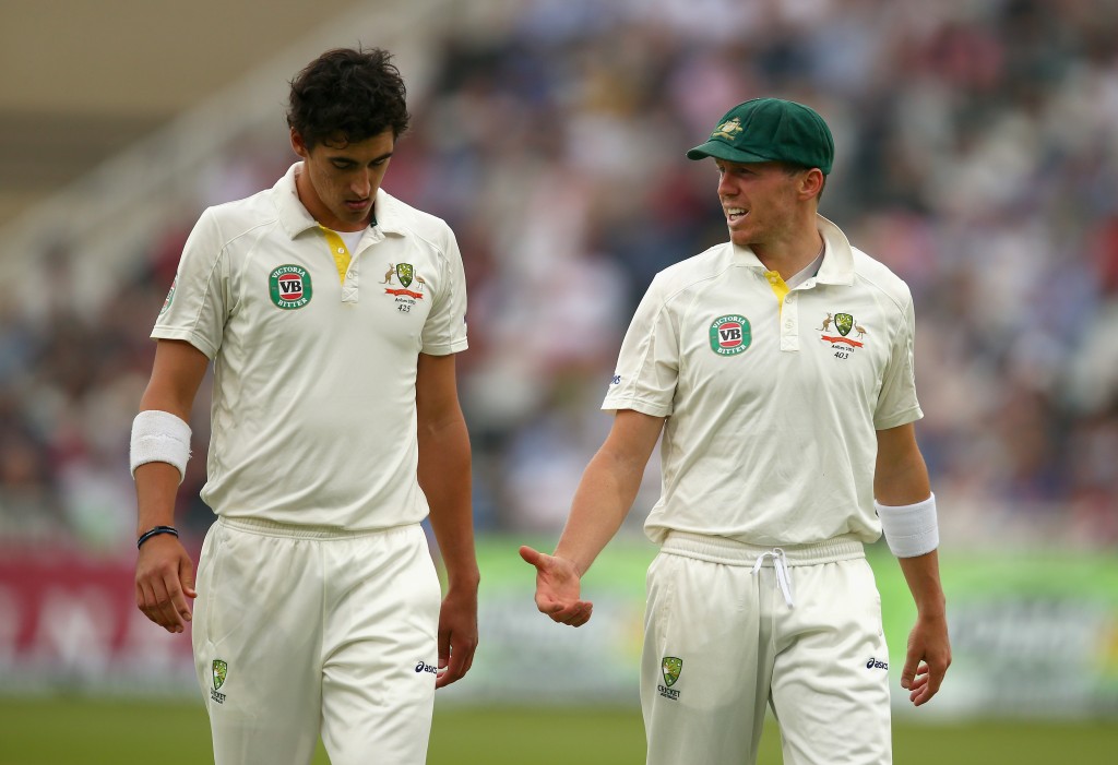 Starc and Siddle will carry Australia's pace hopes in the series.