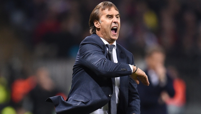 Julen Lopetegui is struggling in charge of Real.