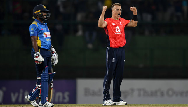 Tom Curran picked up three wickets in Kandy.