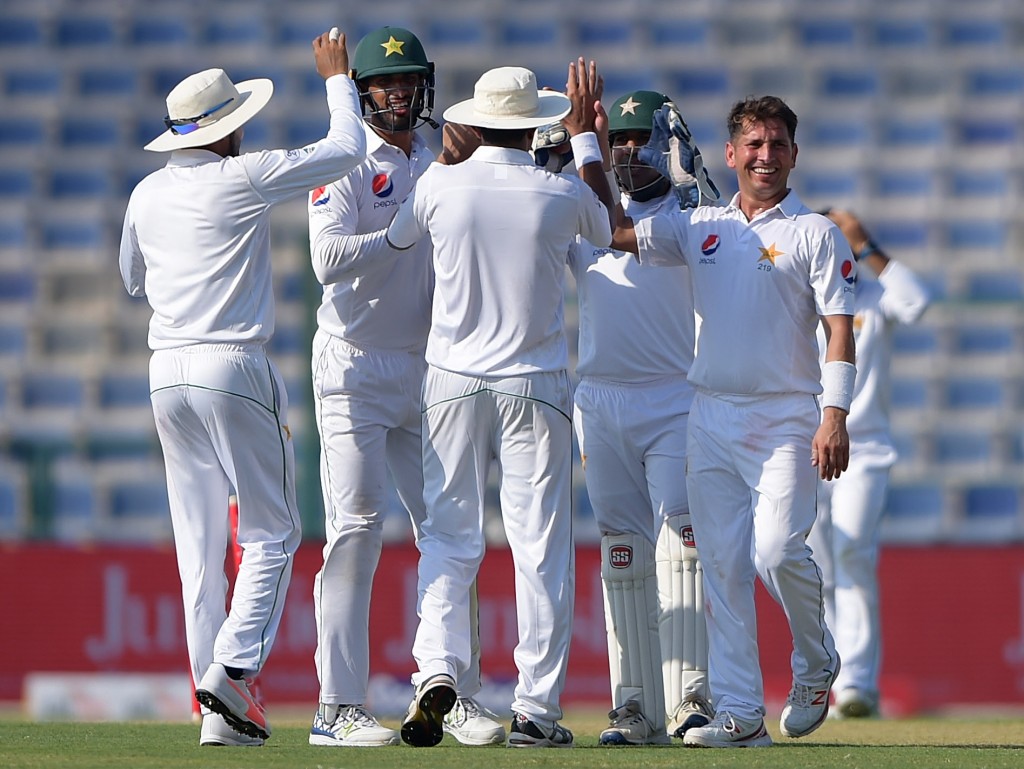 Yasir Shah has taken 27 Test wickets in Abu Dhabi