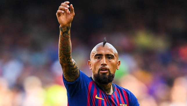 Vidal now says he is happy at Barcelona.