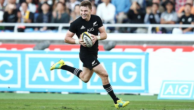Beauden Barrett and co. will be looking to get back on track in Italy