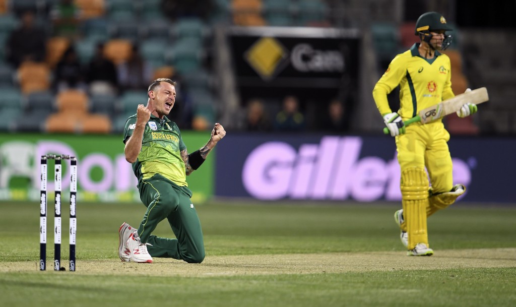 Steyn rocked Australia with the new-ball.