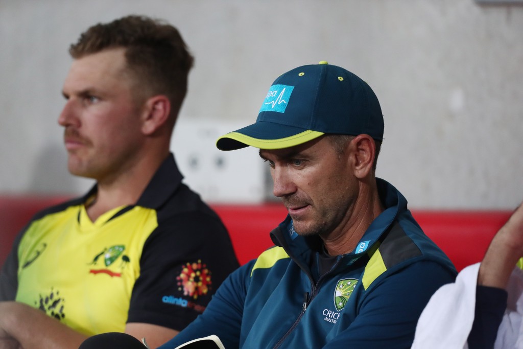 Aaron Finch and Justin Langer are feeling the heat.