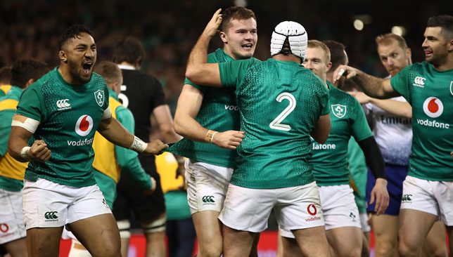 It was an epic day for Irish rugby.