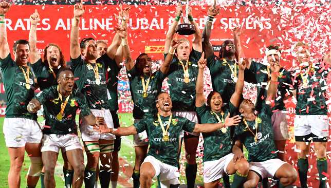 South Africa were the most recent men's champions in Dubai last year.